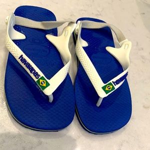 Baby Havaianas flip flops